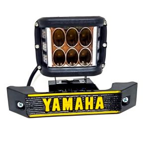 paket super ganteng rx king style lampu 6 led kiri kanan red-bleu plus breket kumis gold sama silver