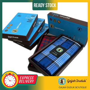 Kain Pelikat Gajah Duduk Mika Duplex ✅ Boleh Pilih Warna (Standard-2000 benang)