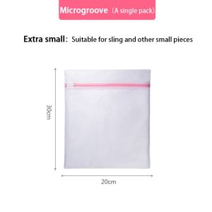 Washing Machines Durable Mesh Laundry Bags / Washing Bag With Zip Closure / Blouse Hosiery Stockin