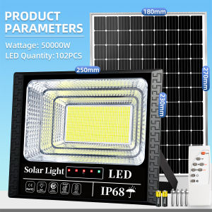KKSKY Solar Street Lights buy 1 take 1 200000 Watts Outdoor IP67 Waterproof Lamps with solar Panel Complete Automatic on/off no heavy duty Led Flood Lighting for street Wall Garden yard