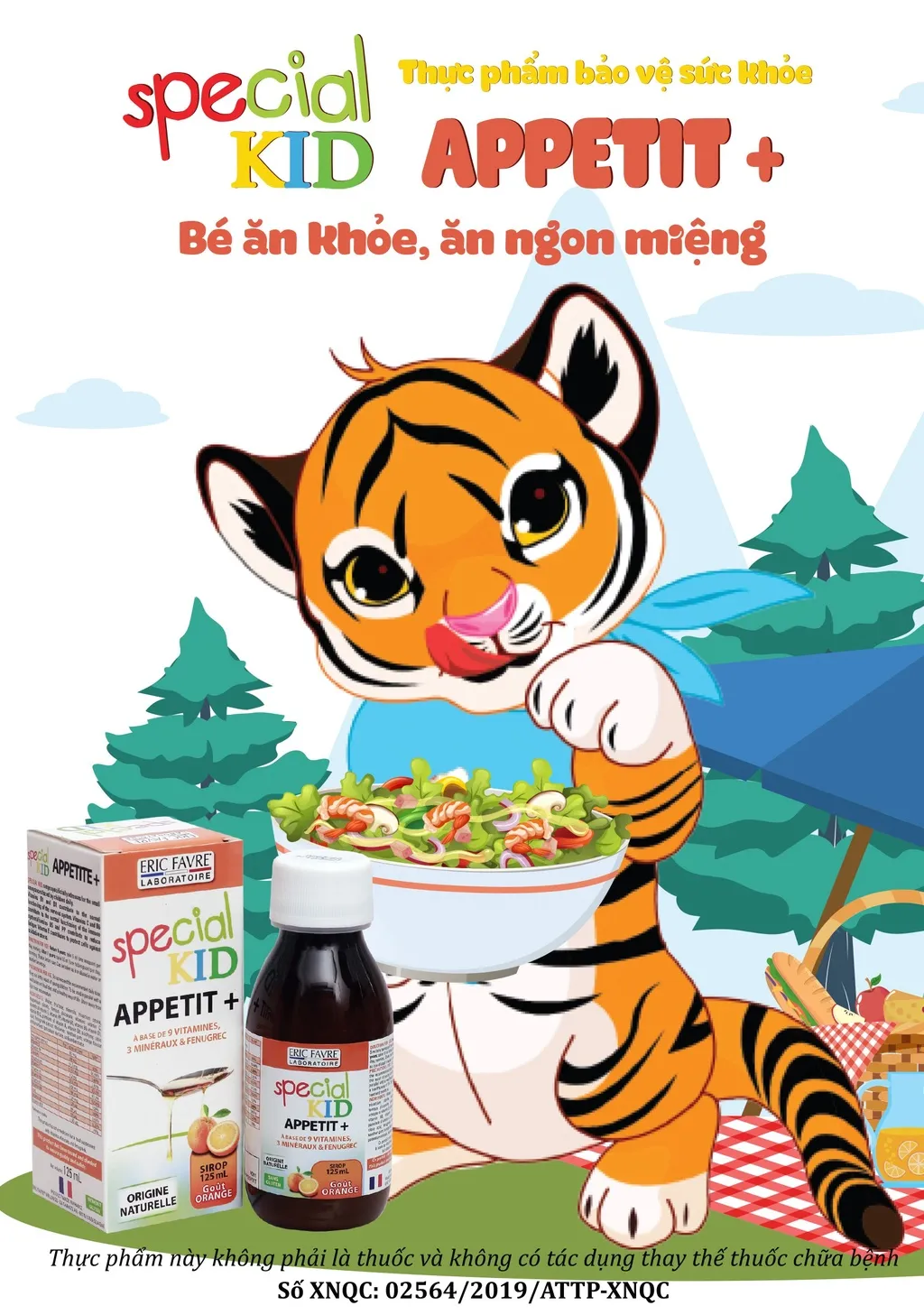 Siro Special Kid Appetit + giúp trẻ ăn ngon, tiêu hóa tốt - Chai 125ml:5854