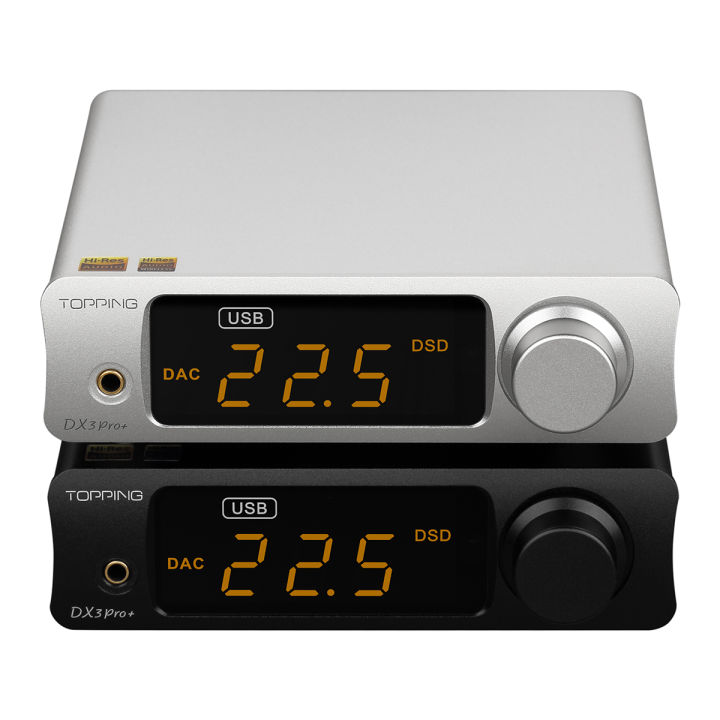 TOPPING DX3PRO+ USB DAC QCC5125 Bluetooth 5.0 CSS ES9038Q2M XMOS XU208 ...
