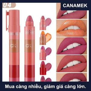 【CANAMEK】 Dimshow 5 trong 1 Eyeshadow bút chì Kit nhung Matte sắc tố ánh sáng lung linh làm nổi bật trang điểm kết hợp mini Eye Shadow bút mỹ phẩm