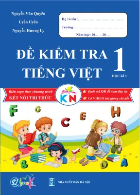 Sách Lớp 1 - Bộ 12 Cuốn Đề Kiểm Tra Bài Tập Tuần Bài Tập Hằng Ngày Toán và Tiếng Việt Kết Nối