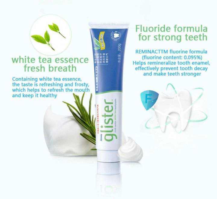 Amway Toothpaste Glister Multi-Action Fluoride Toothpaste Mint Plus ...