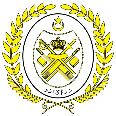 Sticker Kereta Logo Negeri Windshield Sticker Logo Negeri Kerabat Raja Sticker Cermin Kereta Logo Jata Negeri Car