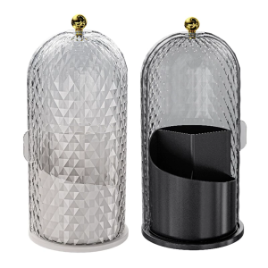 Xách tay Kệ phòng tắm tổ chức với nắp trượt và dung tích lớn cho bàn chải đánh răng và các mặt hàng lưu trữ giải pháp