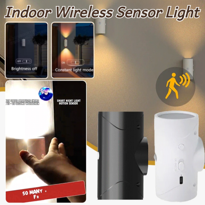 [0-second Induction] Wireless Induction Light Without Drilling Holes On ...