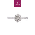 HABIB Diamond Ring in 375/9K White Gold 258570320 (The product does not come with any gifts). 