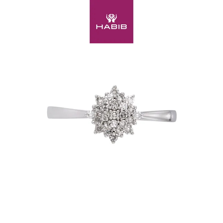 HABIB%20Diamond%20Ring%20in%20375/9K%20White%20Gold%20258570320%20(The%20product%20does%20not%20come%20with%20any%20gifts)%20-%20Image%203