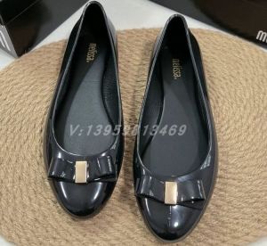 Melissa Ori1:1 with bownot slip on & flat shoes eleganT ( SIZE 35/36 - 39 )