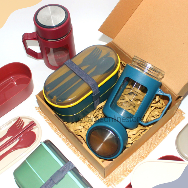 Hampers Set Lunch Box Kantor | Hampers Birthday | Ulang Tahun | Wedding