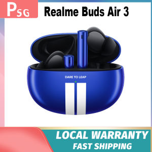 Original Realme Buds Air 3 TWS Earphone 42dB Active Noice Cancellation Earbuds 546mAh Headphone IPX5 Water Resistant Headset Local Warranty