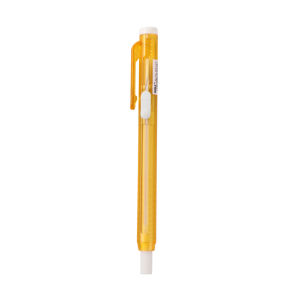 Pen Shape Rubber Earplugs School Stationery Novelty Pencil Eraser Office Accessories Kids School Supplies Gift Retractable Pressable Eraser Pen 2pc