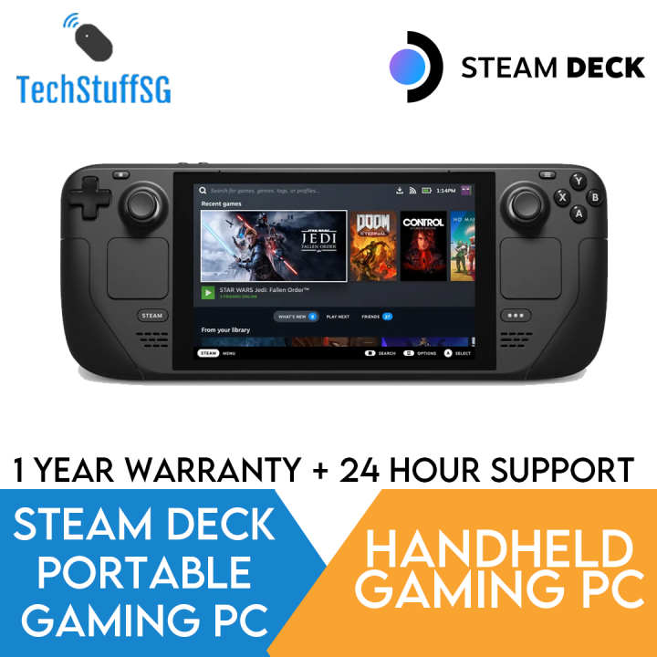 Steam Deck Handheld Gaming PC Portable Emulator Steamdeck [64GB