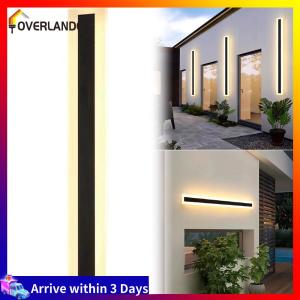 Outdoor LED Porch Wall Light Long Linear LED Fixture for Garden and Patio Decor Bright White Light