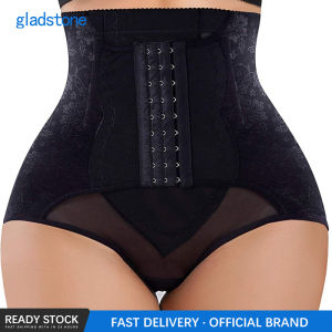gladstone Plus Size High Waist Girdle Body Waist Shaper Tummy Control Panties Trainer Shapewear for Slimming M-3XL