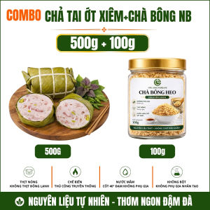 Chả Tai Heo Chả Tai Heo Ớt Xiêm Xanh Giò Lụa Tai Cửu Long Sạch Không Phụ Gia Nhân Tạo ISO 22000