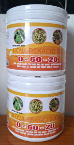 (500gam) Phân bón lá hỗn hợp PK 0-60-20 - NOVA PEKACID Siêu tạo mầm hoa kích ra hoa đồng loạt chặn đọt không gây cháy lá