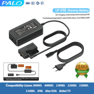 PALO Canon LP-E10 Dummy Battery LP-E10 LP E10 DR-E10 For Canon EOS 1100D EOS 1200D 1300D 1500D