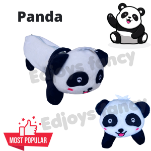 Edjoys Tempat pensil aesthetic dompet pensil bahan kain kotak pensil ABG anak remaja resleting aesthetic anak boneka cute elegant aesthetic animal KY-BK002