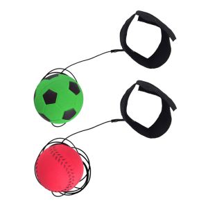 Wrist Rebounds Ball Wristbands Football Return Baseball Sports Wrist Ball Wrist Strength Trainer for Children Kids