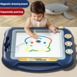 【SG Stock】Childrens magnetic drawing board drawing graffiti board one click erase educational toy
