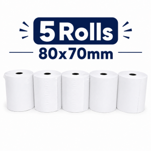 Thermal Printer Receipt Paper Rolls for POS Machine & Cash Register 57x30mm 57x40mm 57x50mm 80x70mm