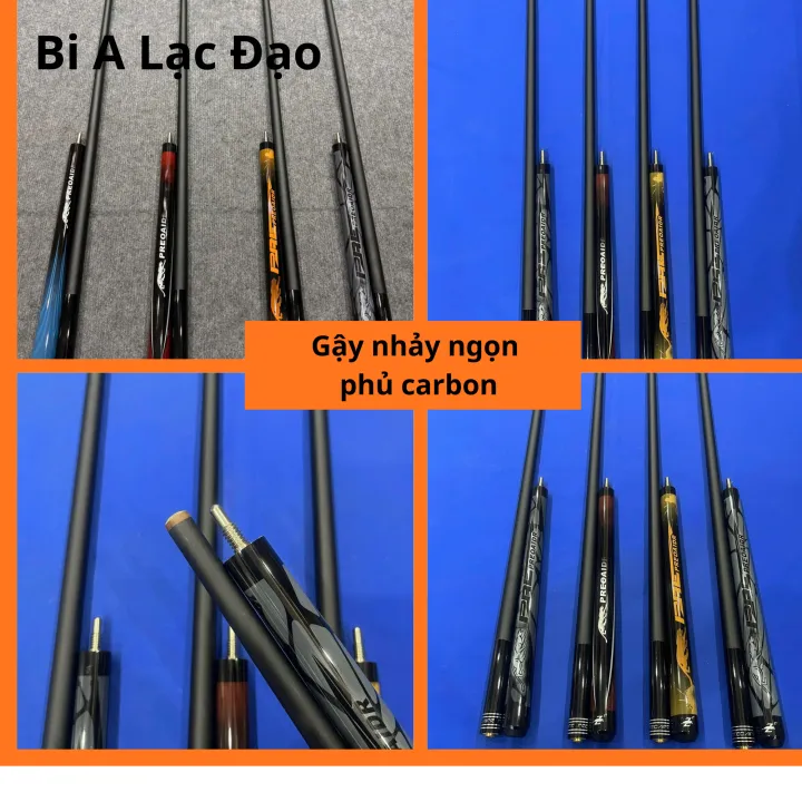 Cơ nhảy bida, Gậy nhảy bi a PREDATOR ngọn phủ carbon