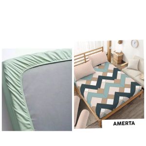 Sprei Anti Geser 180x200x30 Seprei Ful Karet Keliling Tinggi 20.30 Sprei set sarung bantal dan guling /Termurah /Terlaris