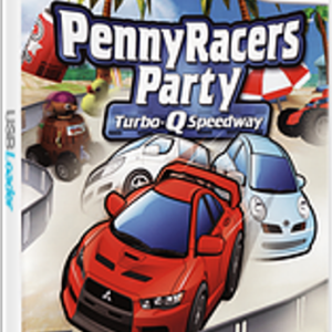 Nintendo WII DVD Game Penny Racers Party - Turbo-Q Speedwary - RCQEDA (Untuk MOD/Jailbreak Konsol sahaja)