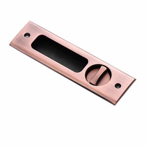 Inset Sliding Cupboard Cabinet Door Pull Handle Flush Fit Recessed Handle Garage Shed Gate Home For Sliding Barn Drawer Hardware Window Aluminium Alloy Closet Modern Simple Cabinet Door Pull Handle