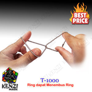 Alat Sulap T1000 Linking Ring T-1000 By Nemo & Hanson Chien - KZ218