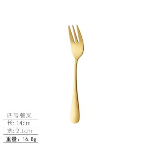 Extra Thick Hotel Practical Quality Set Sudu Garfu Sudu Stainless Steel Spoon Fork Cutlery Tableware Set Sudu Garfu