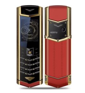 New V10 Metal Body Luxury Phone 1.8inch Screen MP3 FM Radio Dual SIM 2G Network Mobile Phone
