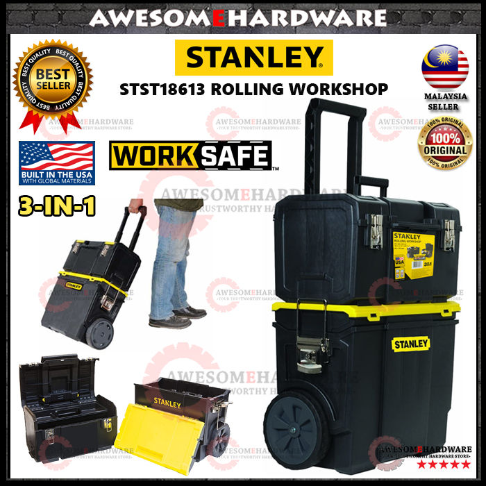 Stanley stst18613 3 in 1 rolling workshop Clearance