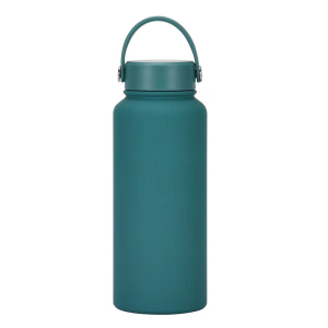 Gift SG Ready Stock 1L Large Capacity Coffee Cup Heat and cold insulation Flask Vacuum Stainless Steel Sports Water Bottle Motivated Portable Mug Drinkware Bottle