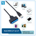 Dock Cắm Ổ Cứng 2.5 Inch, 3.5 Inch Chuẩn Sata - USB 3.0 dùng HDD Laptop, SSD 2.5 hoặc HDD 3.5. 