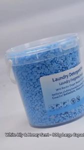 Laundry Scent Booster Beads Net Weight 800g per Bottle with Measuring Scoop Laundry Scent Booster Beads 800g Net Weight per Bottle with Measuring Scoop Fragrance Enhancer Blue Lily Flavor 100g