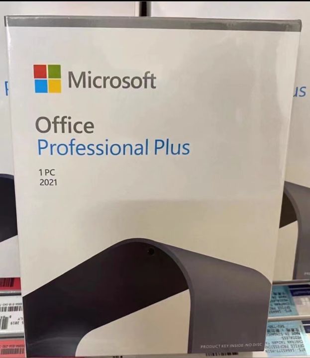 (100% Genuine) Microsoft Office Professional Plus 2021 With Key For ...