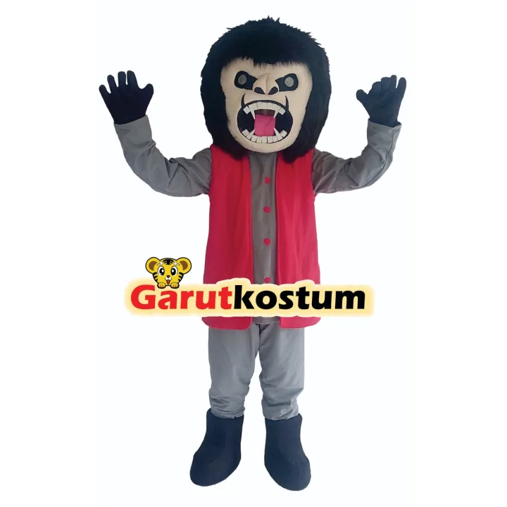 Kostum%20maskot%20badut%20gorilla%20terbaru%20dewasa%20setelan%20lucu%20karnaval%20-%20Image%203
