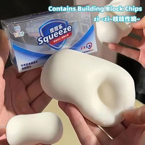 Squishable Soap Shapes Stress Relief Squishy Toy Slow Bounce Back Gift for Friends Squeezeable Soap Shape