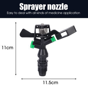 Creative 360 Degrees Rotatable Garden Lawn Watering Sprinkler Nozzle Convenient Practical 4 Arms Brass Automatic Whirling Plant Irrigation Head