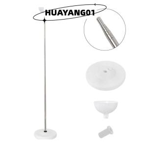 HUAYANG01 [2023 new HOT FASHION] Bóng cột đứng kit có thể điều chỉnh bóng cột kit kim loại kính thiên văn trụ cột bóng đứng bữa tiệc sinh nhật Tốt nghiệp weddi