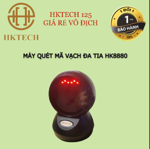 [Rẻ Số 1] Máy Quét Đa Tia Để Bàn HKTECH HK8880  Máy Quét Đa Tia Giá Rẻ Máy Quét Mã Vạch 1D + 2D