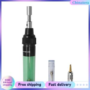 [Chinatera Flagship Store]แบบพกพาเชื่อมแก๊สบัดกรีเครื่องมือมืออาชีพขนาดเล็กเชื่อมแก๊สSoldering Ironsในครัวเรือนทนความร้อนเครื่องมือบำรุงรักษา