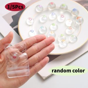1/5Pcs Transparent Expression Squeezing Toys Relieve Stress Stress Relieving Super Soft Toys