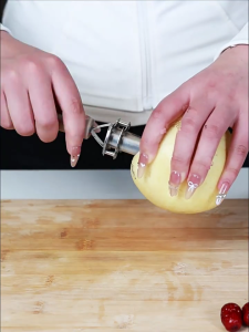 Engineered Vegetable Corer Untarnished Drill Not Slip Efficient Center Removal Kitchen Essential