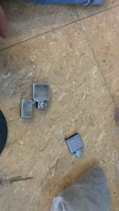 Bánh xe zippo răng xéo răng vây cá