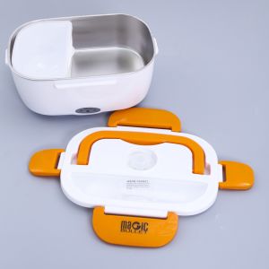 Hộp Đựng Cơm Văn Phòng Cắm Điện Ủ Cơm Hâm Nóng Thức Ăn Magic Bullet Ruột Inox Cao Cấp An Toàn Cho Sức Khỏe